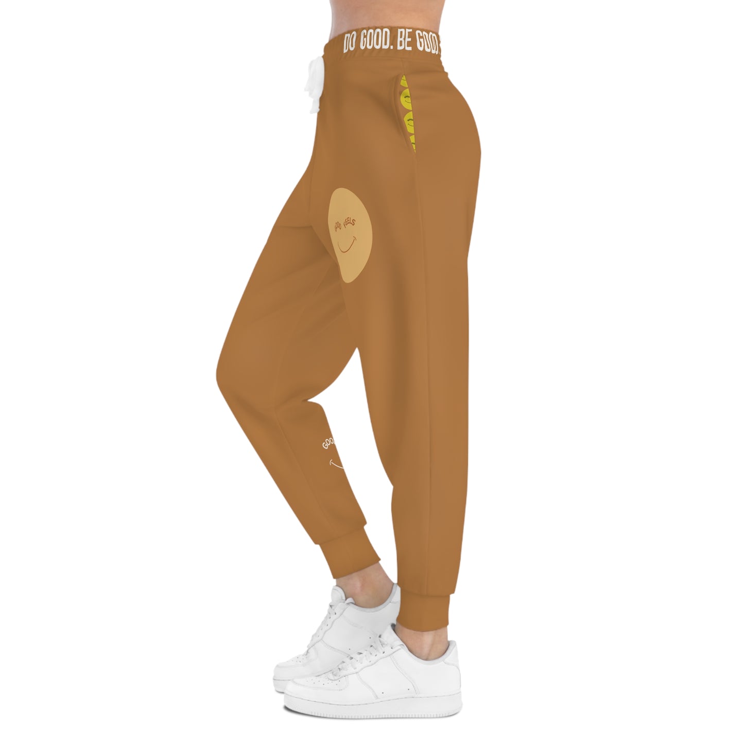 The Good Feels Joggers_Brown Smile