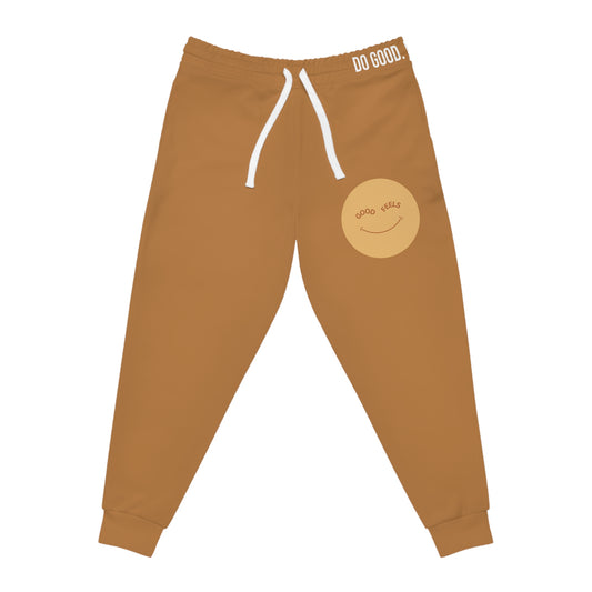 The Good Feels Joggers_Brown Smile