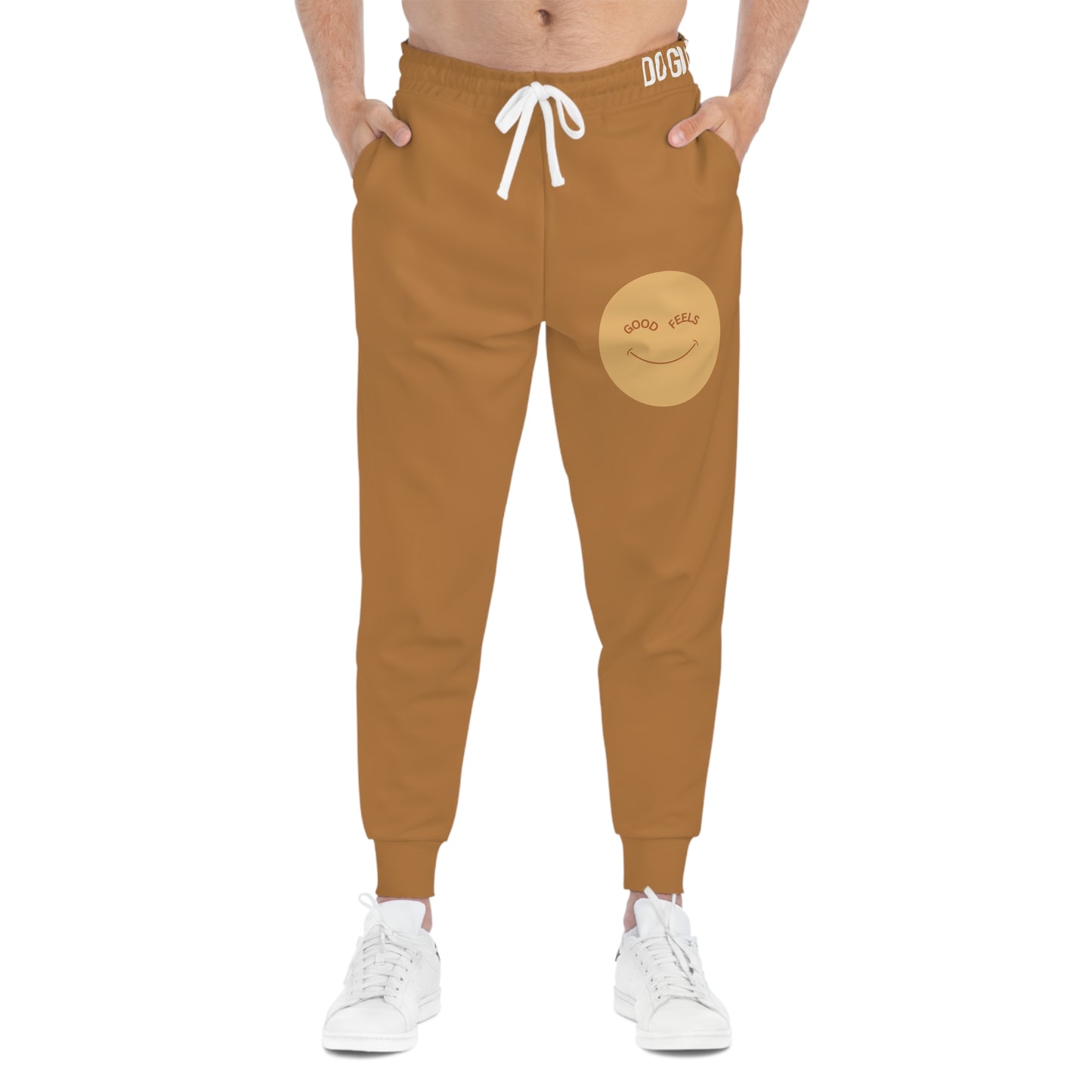 The Good Feels Joggers_Brown Smile