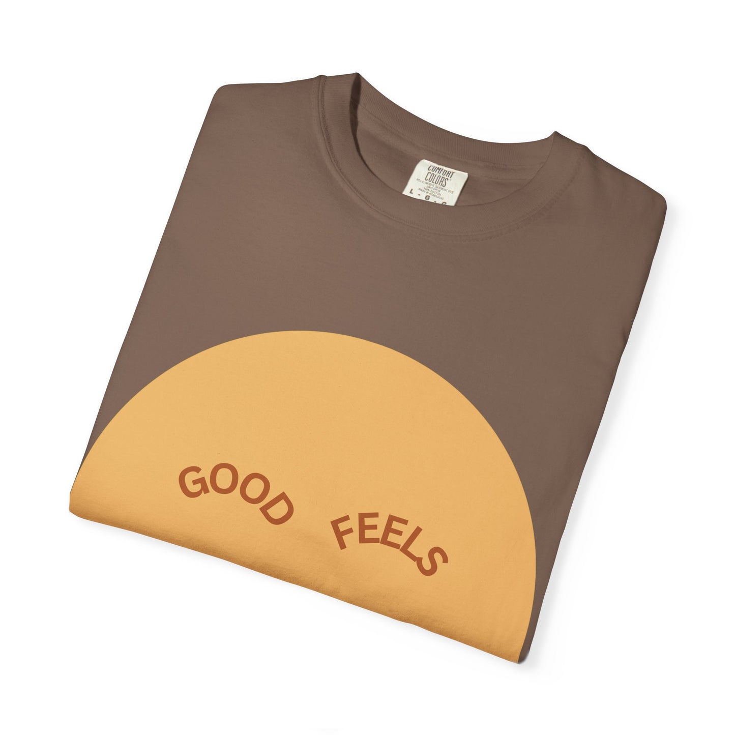 The Good Feels T-shirt | Brown Smile