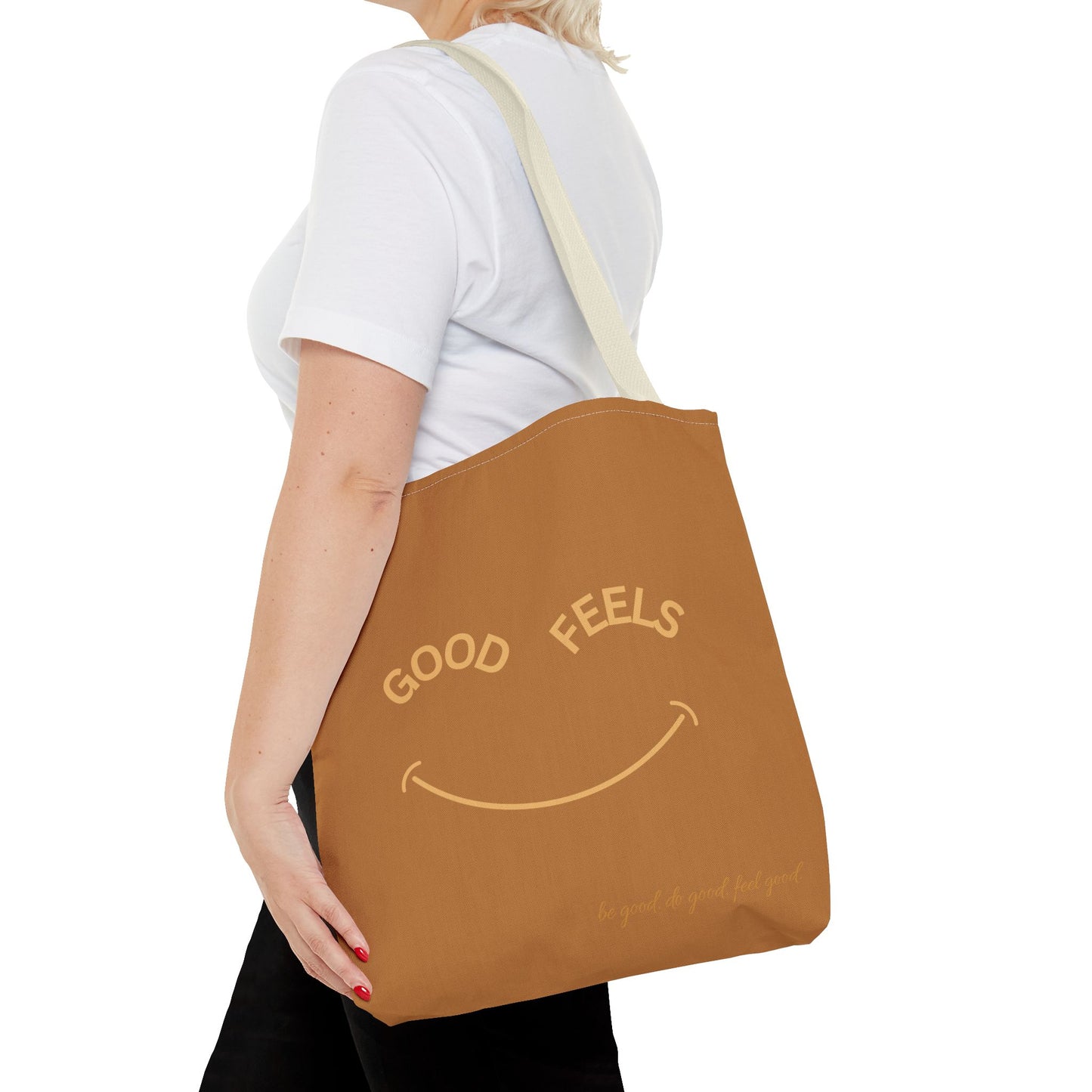 Camel Brown Good Feels Tote Bag