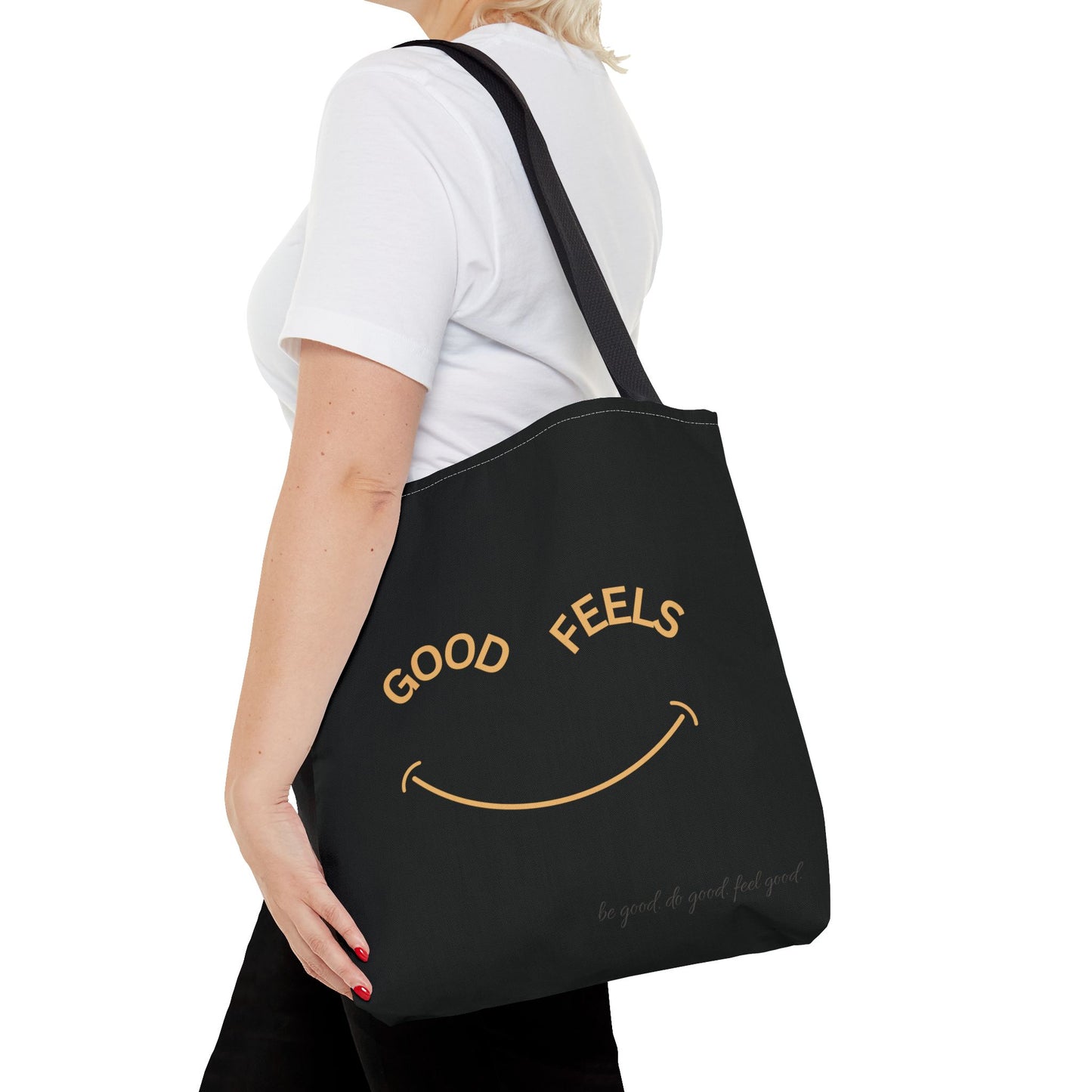The Feel Good Society Black & Nude Tote Bag