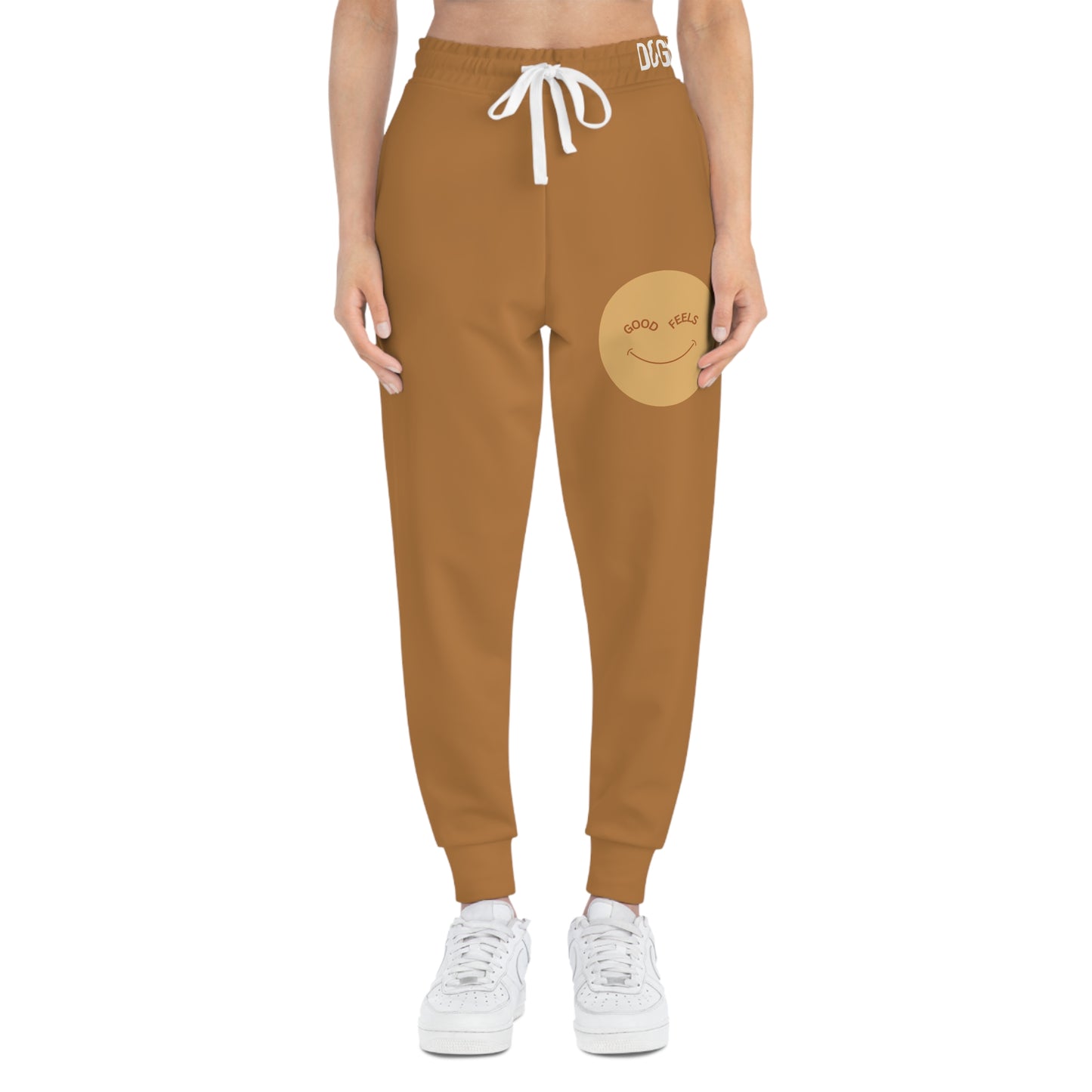 The Good Feels Joggers_Brown Smile