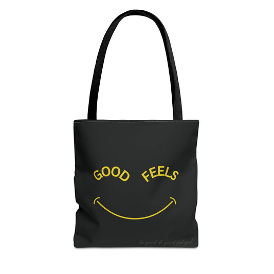 Black & Yellow Good Feels Tote Bag