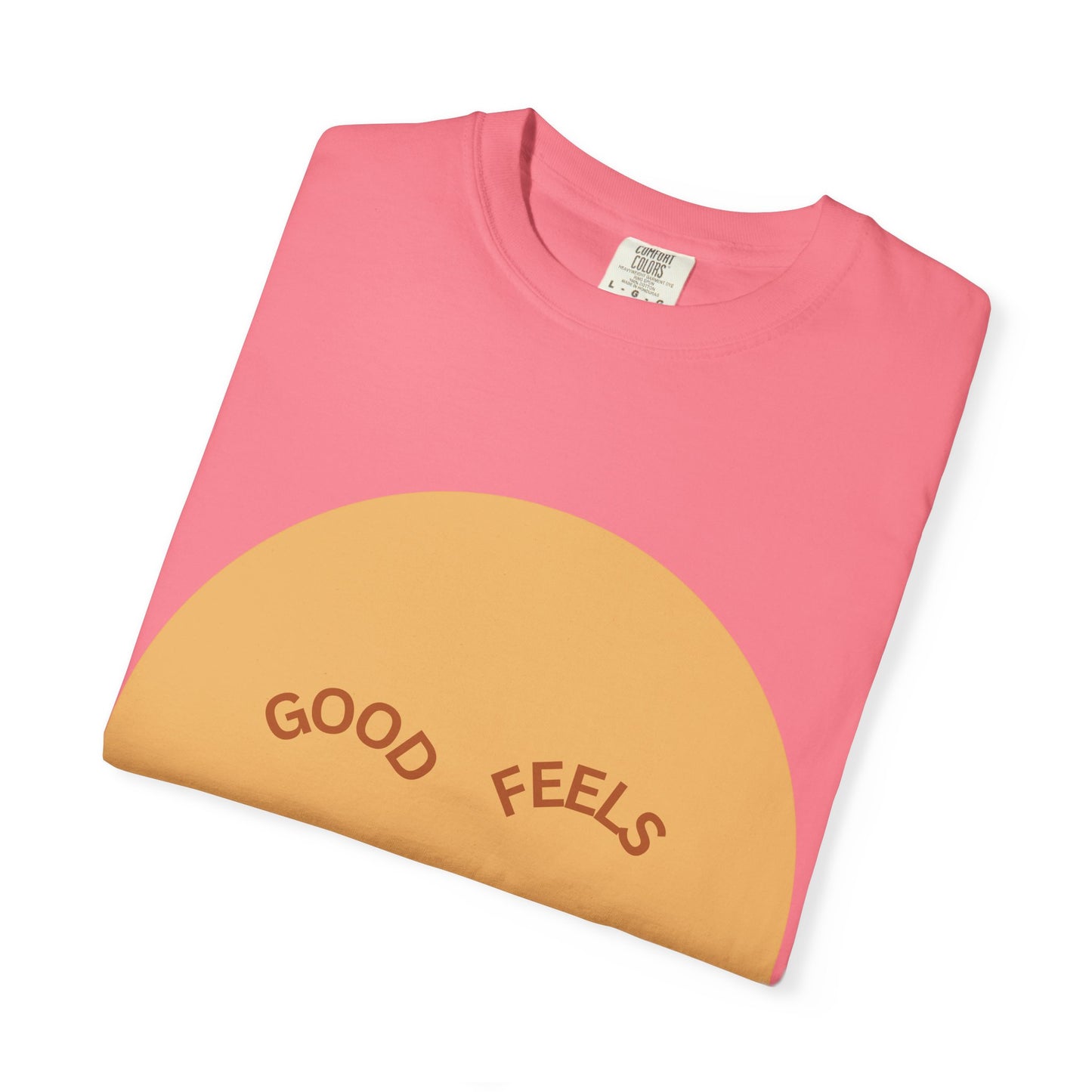 The Good Feels T-shirt | Brown Smile