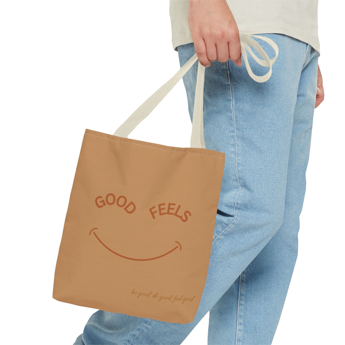 Tan Good Feels Tote Bag