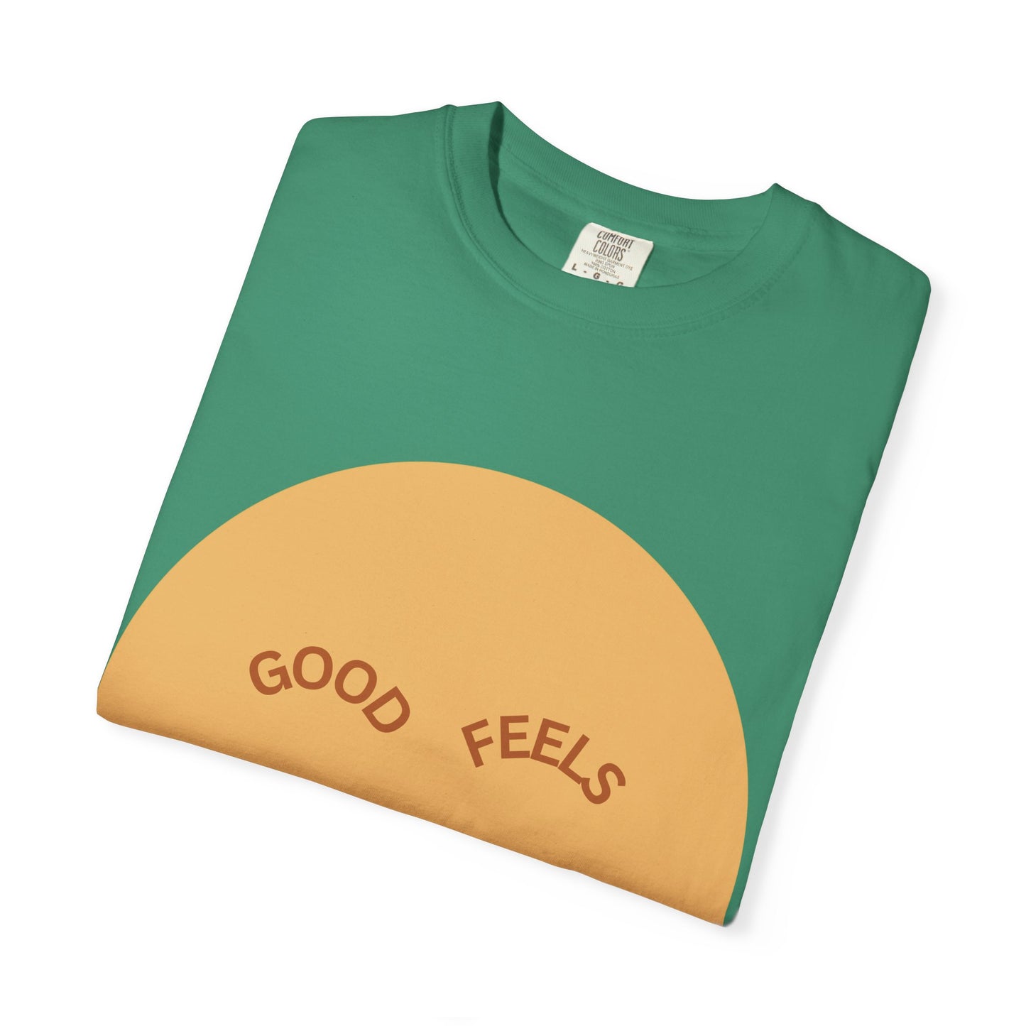 The Good Feels T-shirt | Brown Smile