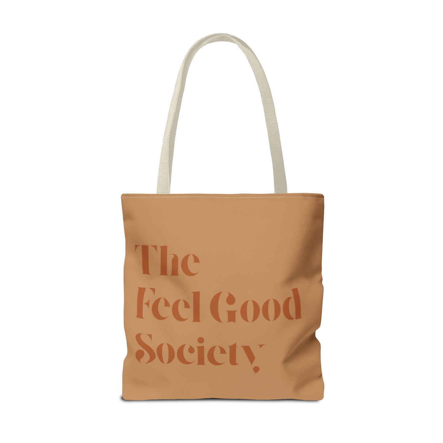 Tan The Feel Good Society Tote Bag