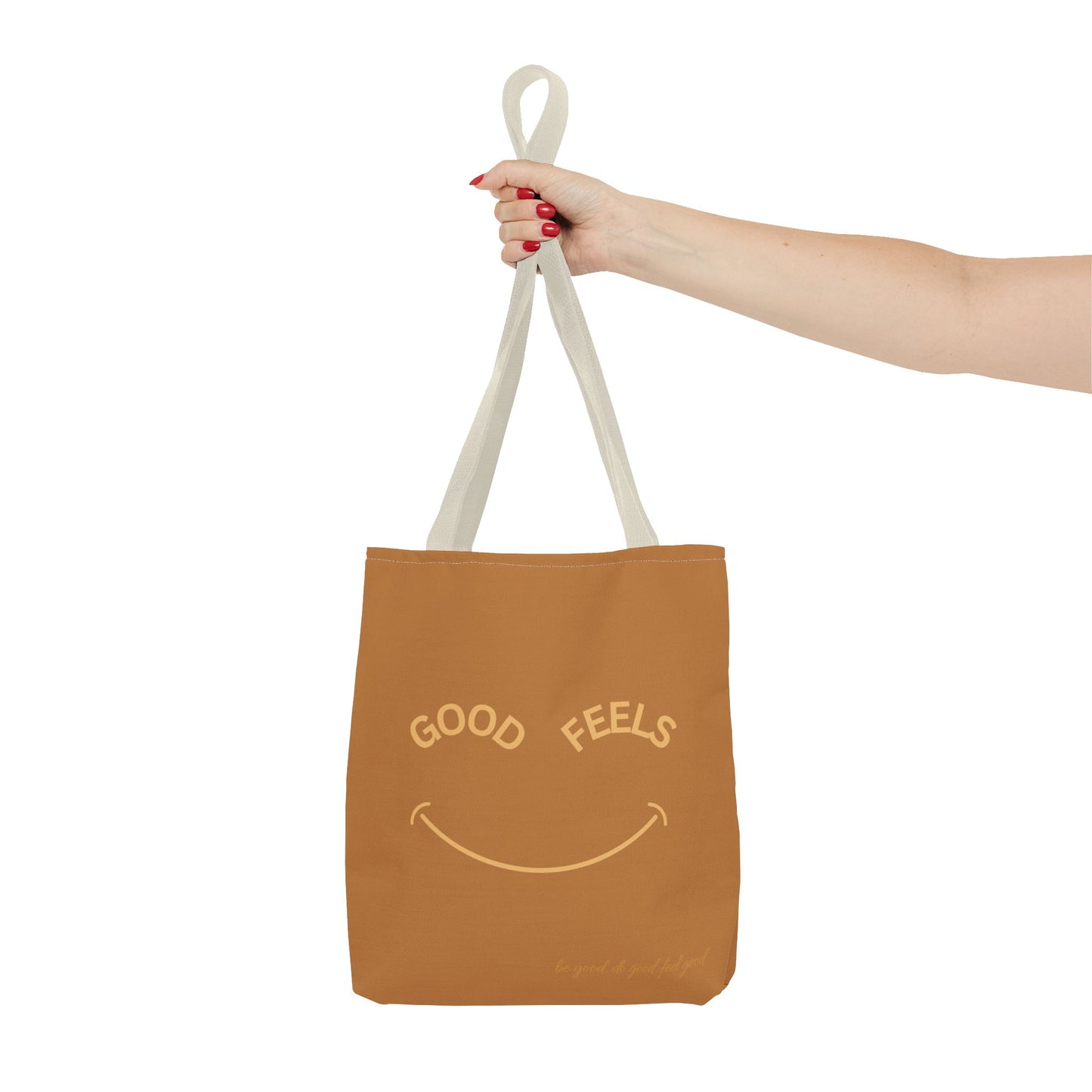 Camel Brown The Good Feels Society Tote Bag