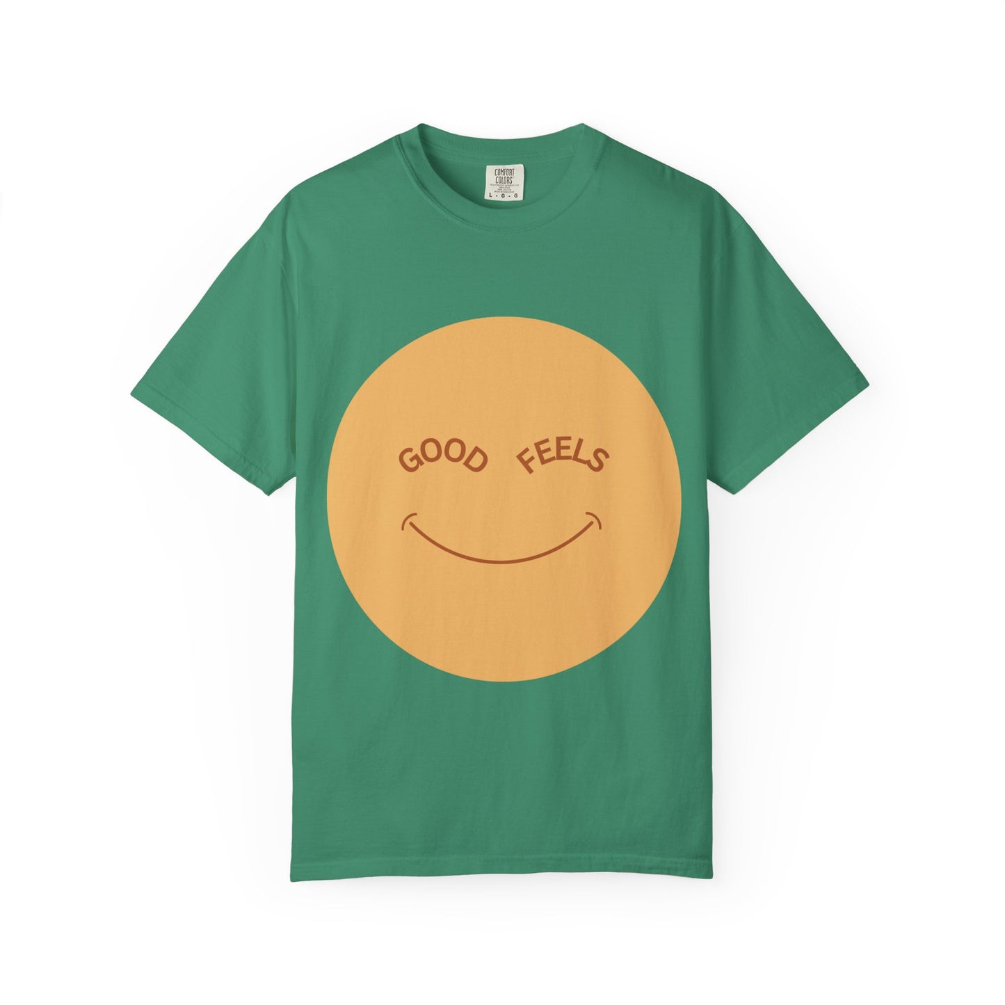 The Good Feels T-shirt | Brown Smile
