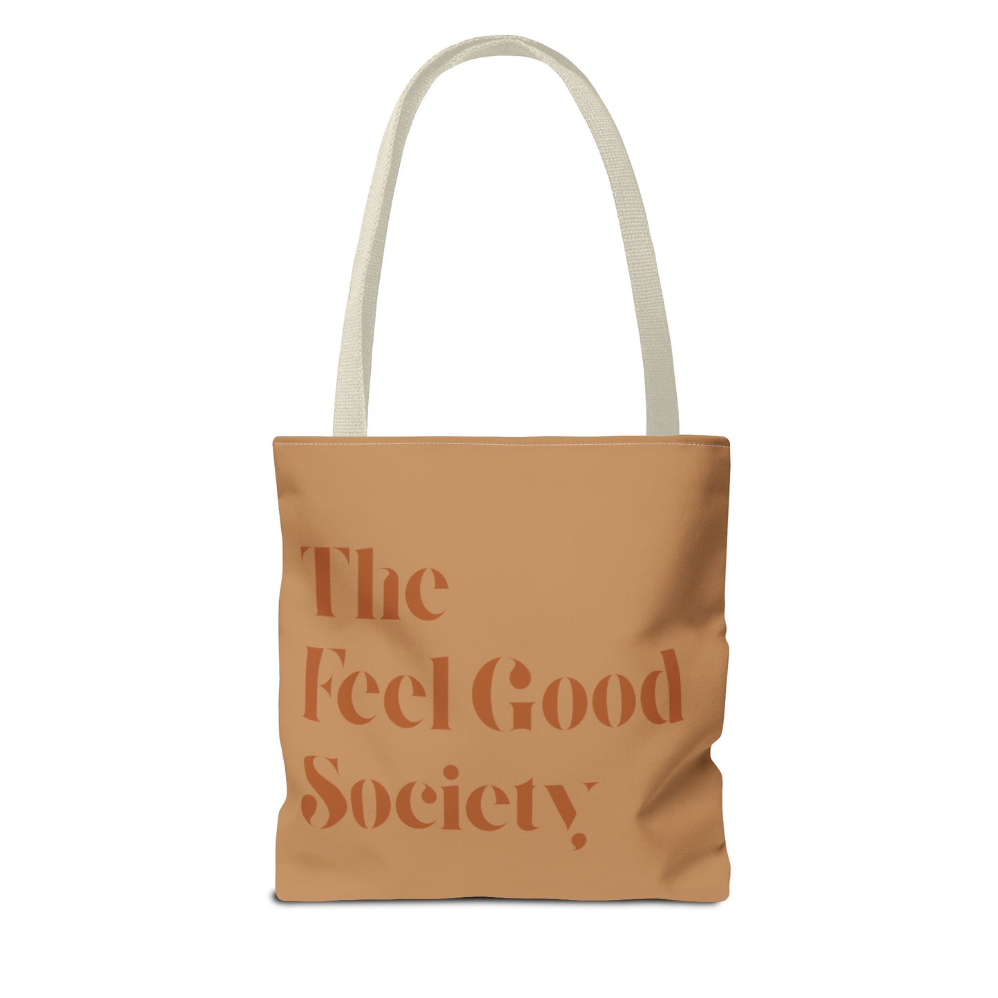 Tan The Feel Good Society Tote Bag
