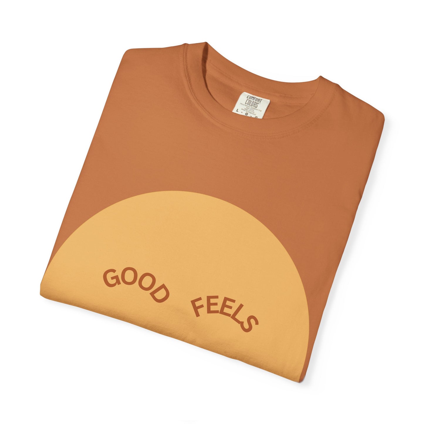 The Good Feels T-shirt | Brown Smile