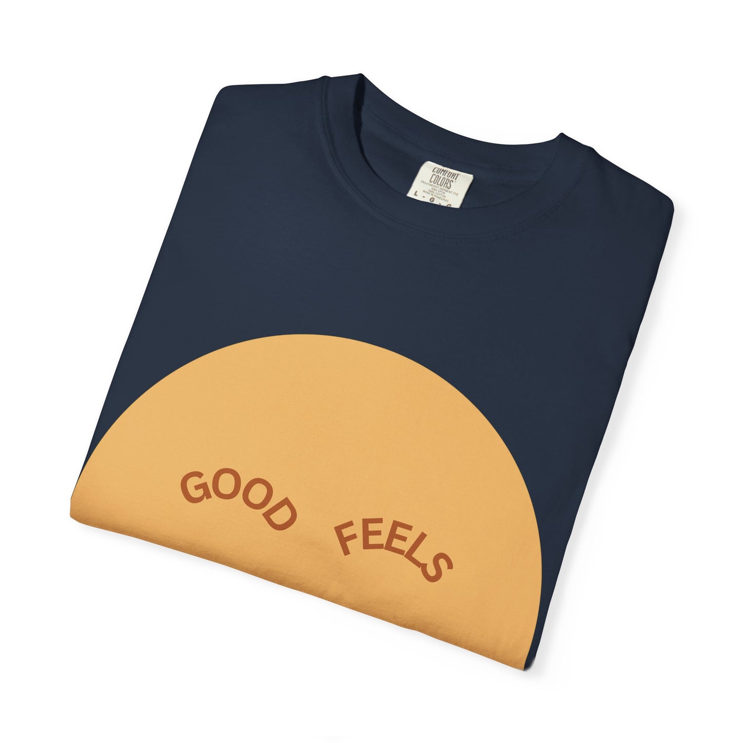 The Good Feels T-shirt | Brown Smile