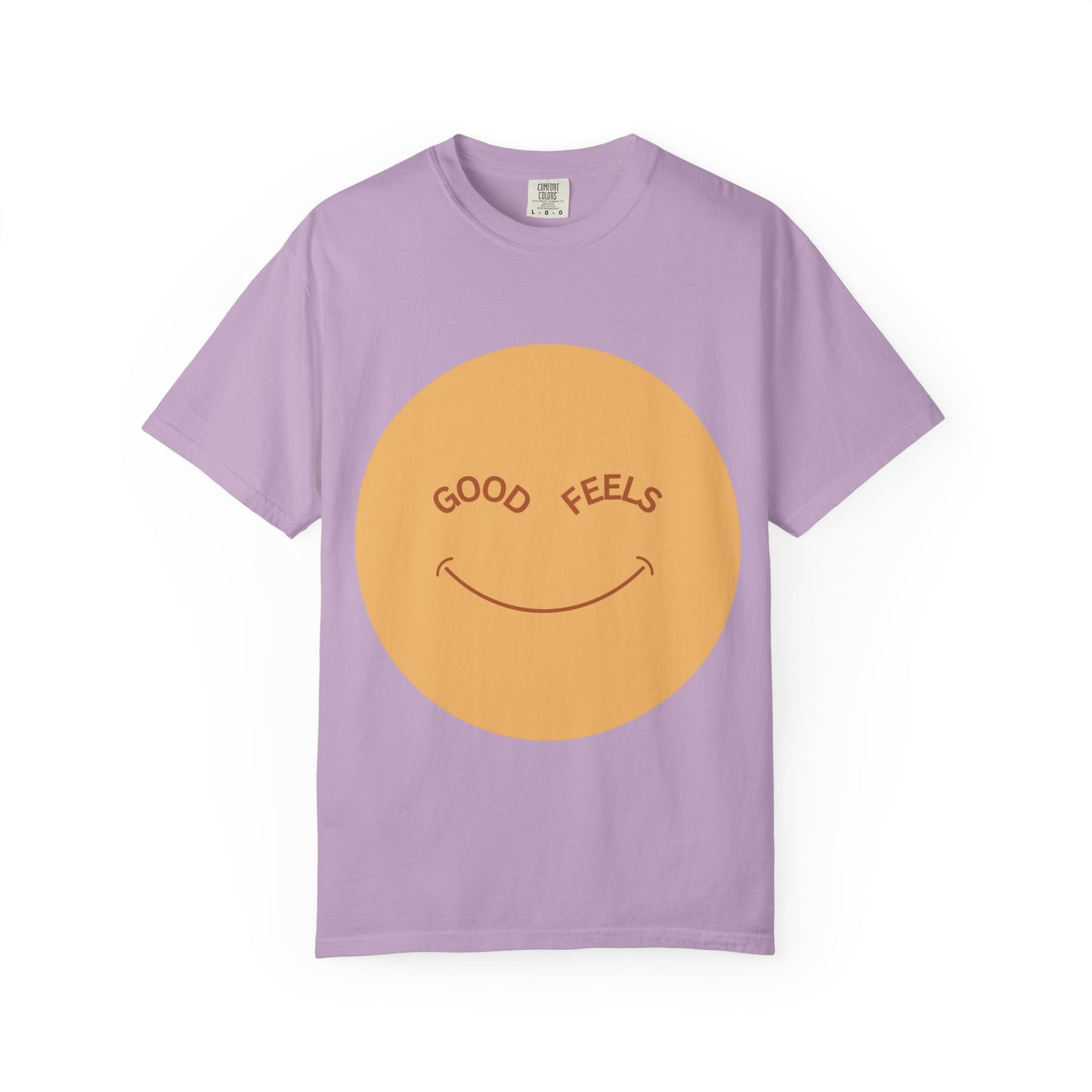 The Good Feels T-shirt | Brown Smile