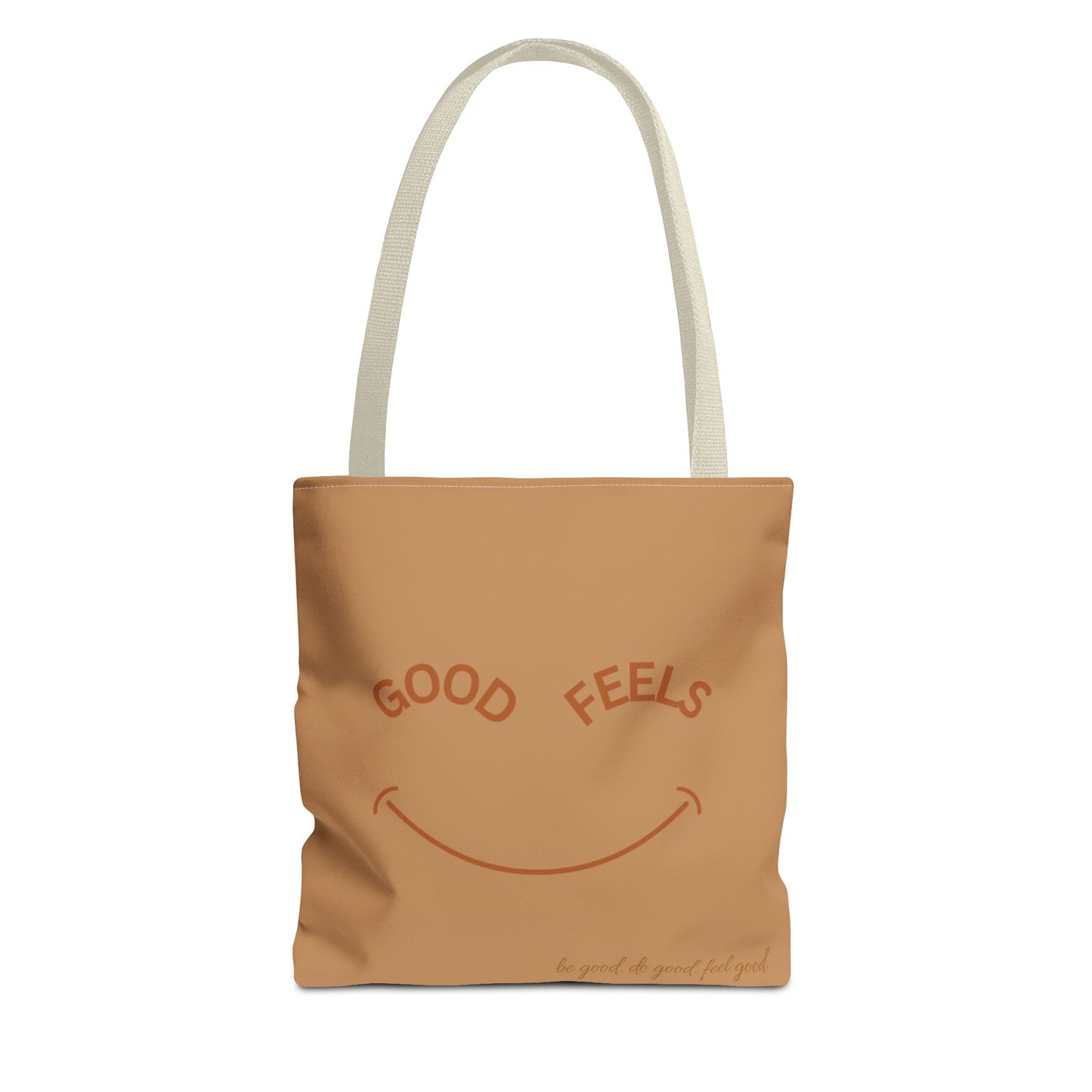 Tan The Feel Good Society Tote Bag