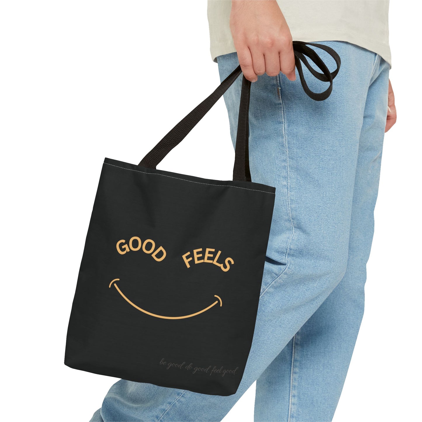 The Feel Good Society Black & Nude Tote Bag