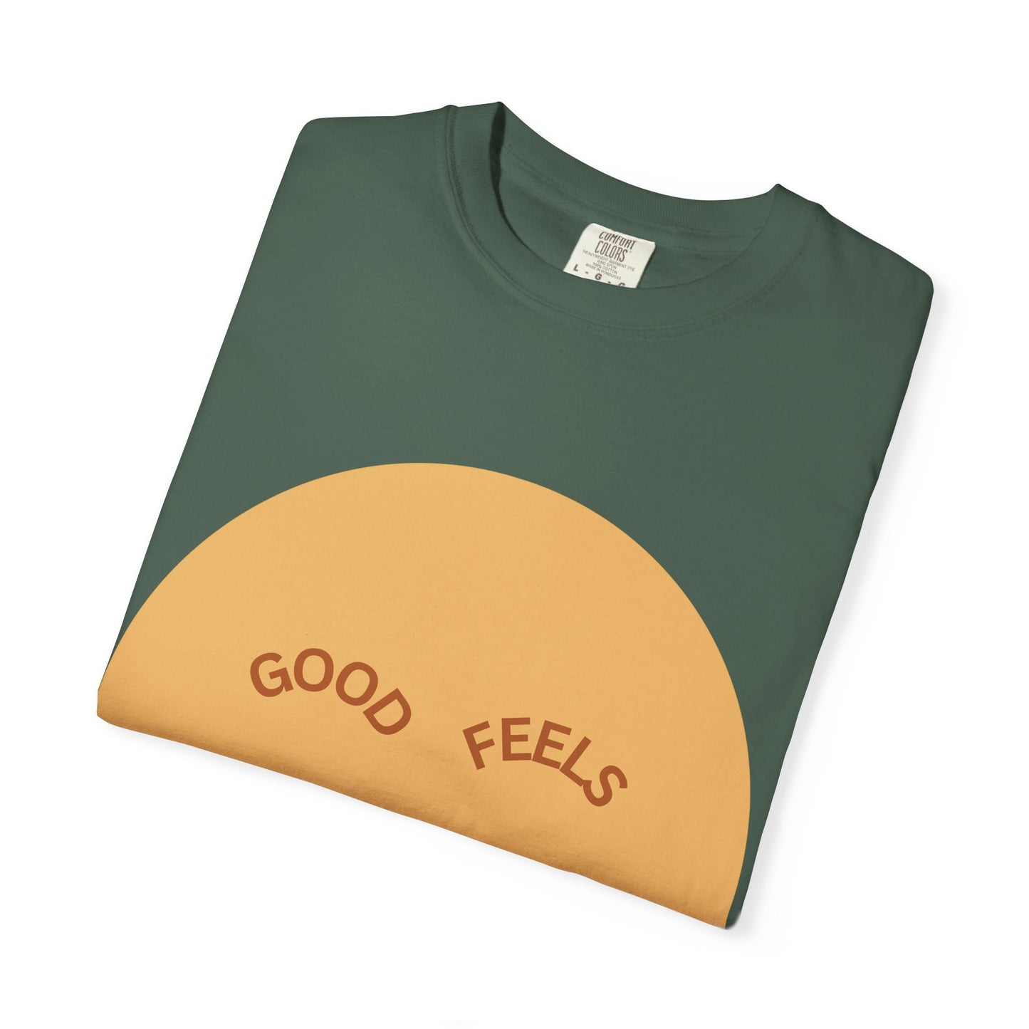 The Good Feels T-shirt | Brown Smile
