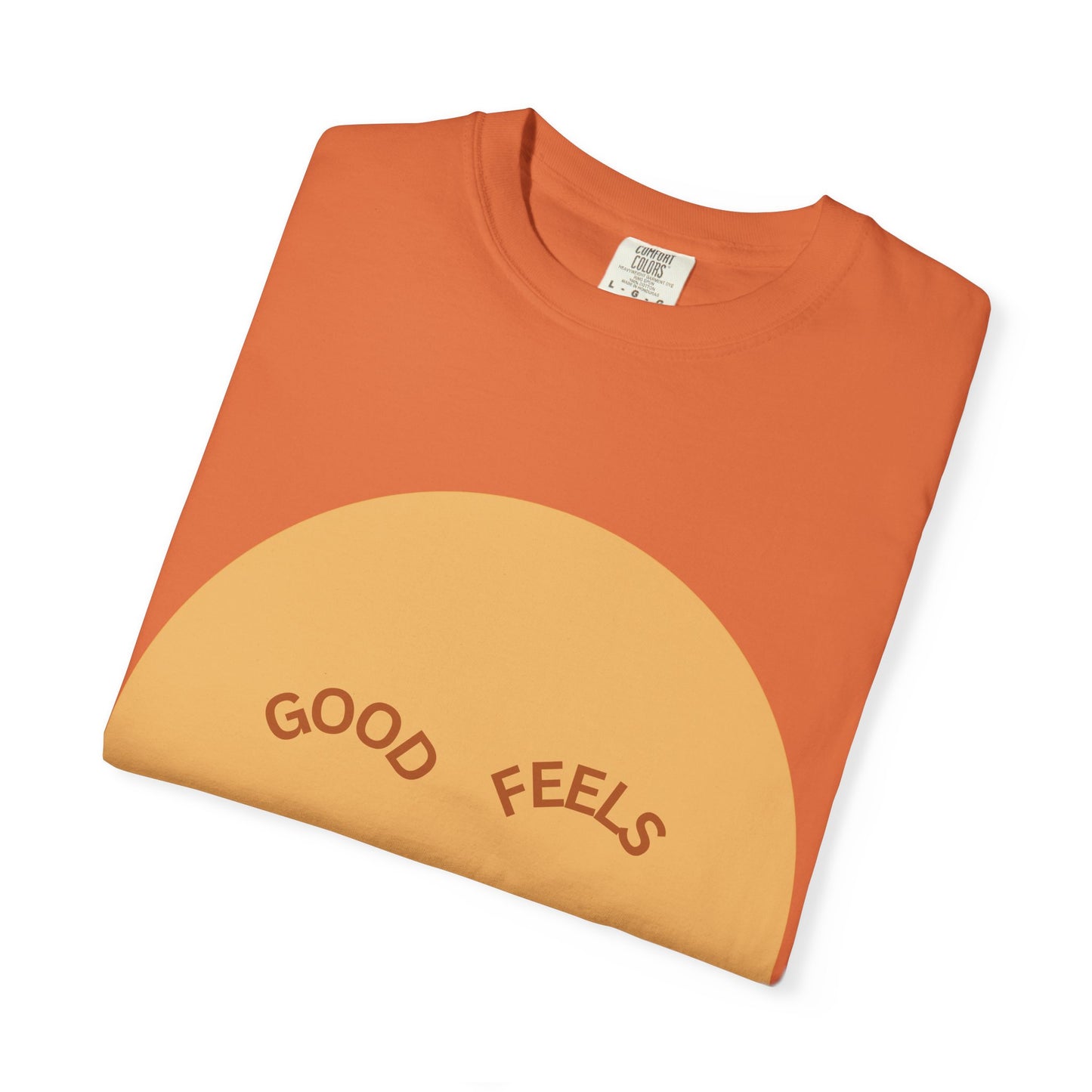 The Good Feels T-shirt | Brown Smile