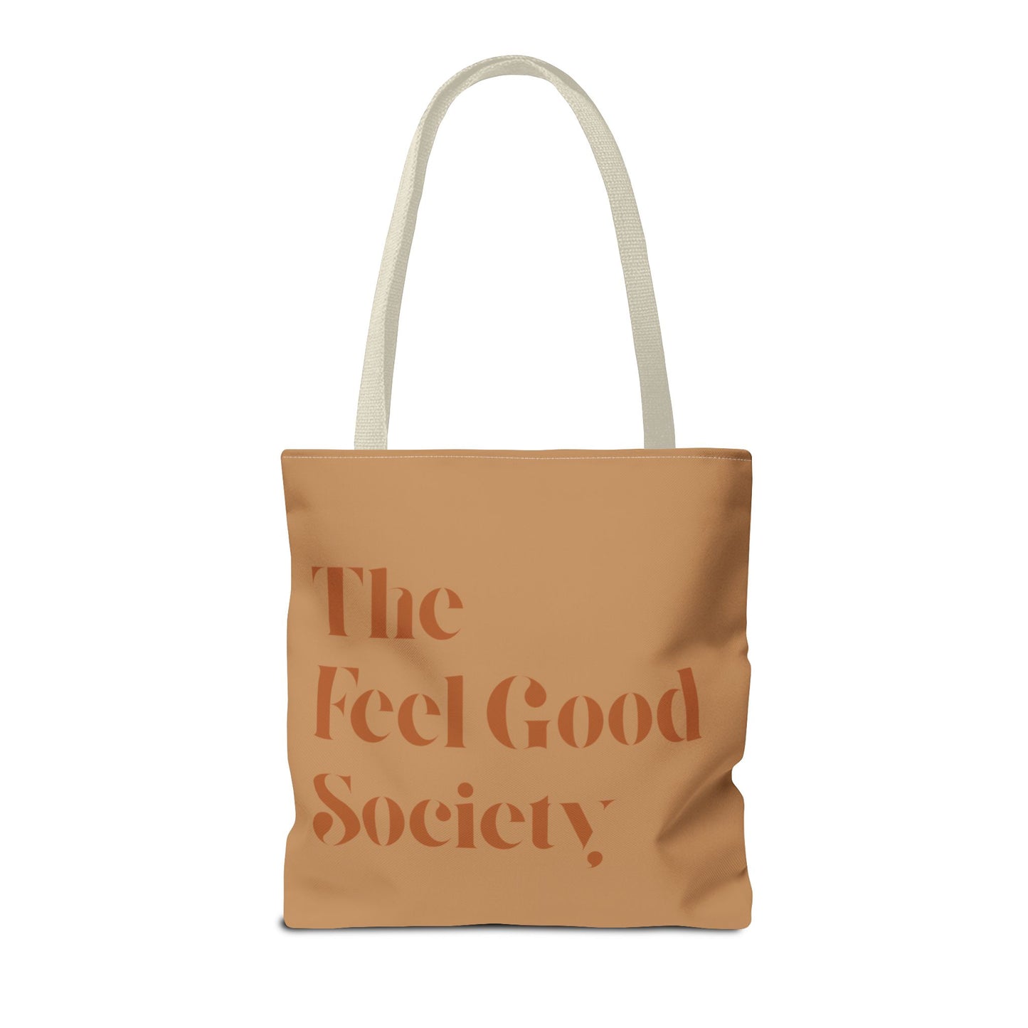 Tan The Feel Good Society Tote Bag