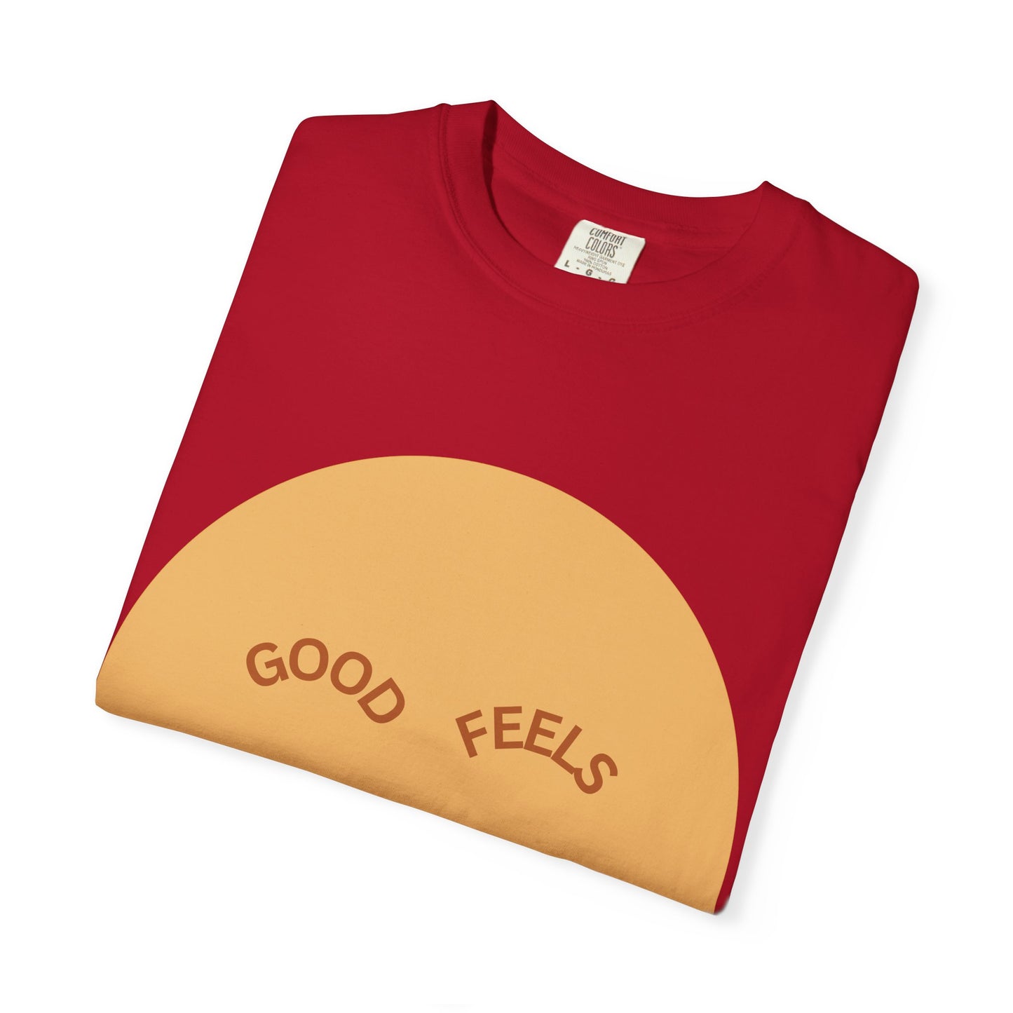 The Good Feels T-shirt | Brown Smile