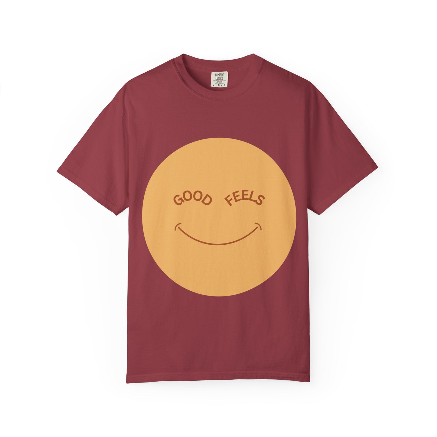 The Good Feels T-shirt | Brown Smile
