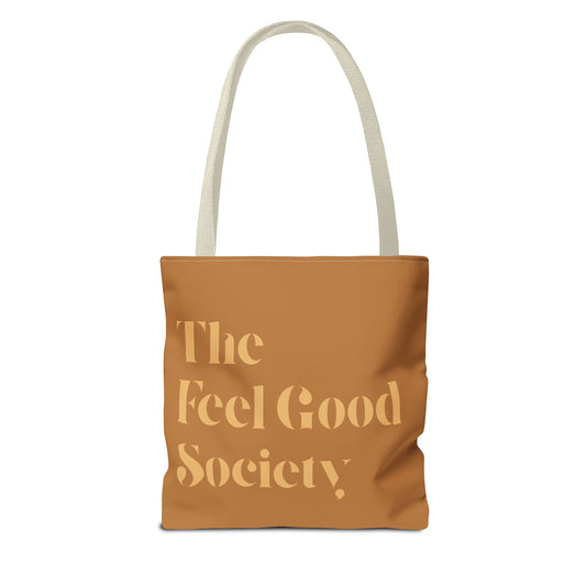 Camel Brown The Good Feels Society Tote Bag